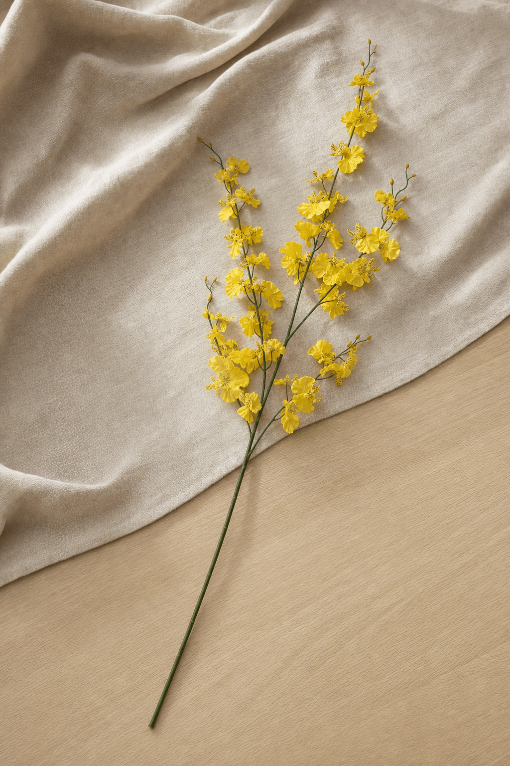Oncidium Orchid Spray - Artificial Blooms