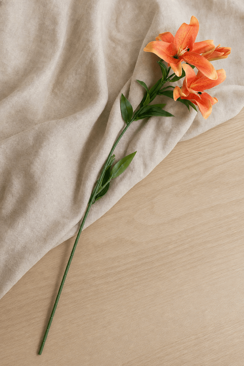 Real Touch Stargazer Lily Stem